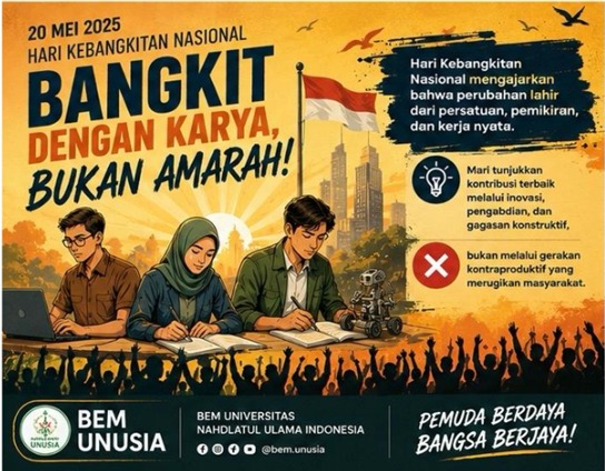 BEM UNUSIA: Mahasiswa Harus Menjadi Suara Rakyat, Bukan Alat Kepentingan Politik!
